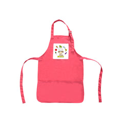 Kids Apron with hat - Red