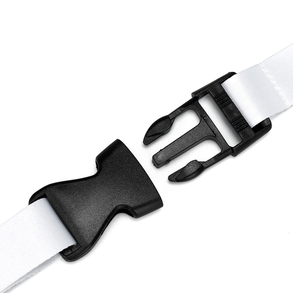 Sublimation blank Lanyard with clasp and buckle