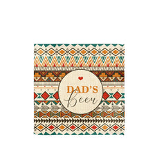 Linen Coaster - 9.5cm x 9.5cm