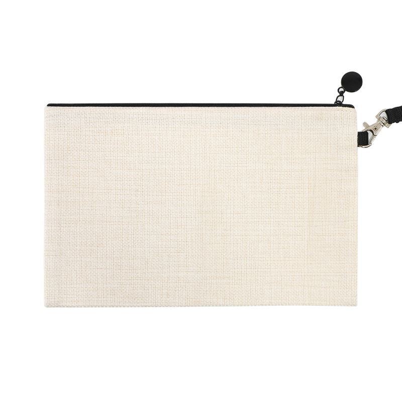 Linen Cosmetic Pouch - 15 x 24