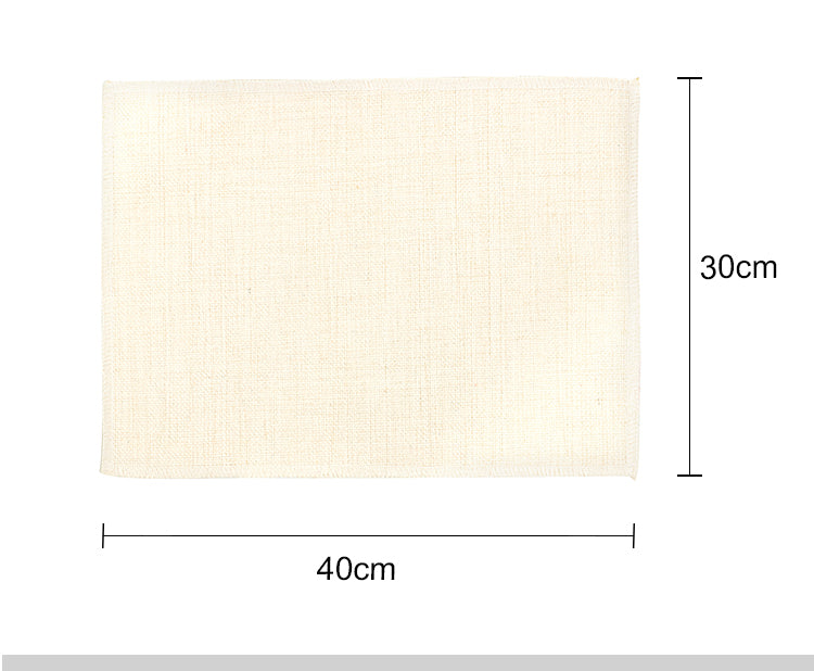 Linen Dual Layer Placemat - 30 x 40 cm