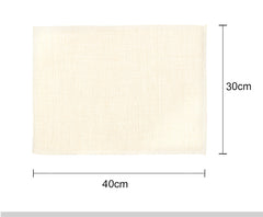 Linen Dual Layer Placemat - 30 x 40 cm