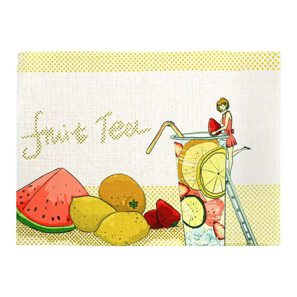 Linen Dual Layer Placemat - 20 x 28 cm