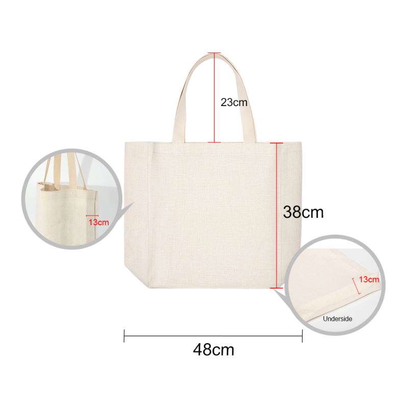 Linen tote bag - 48 x 38cm