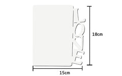 Love MDF Photo Panel 5 x 7