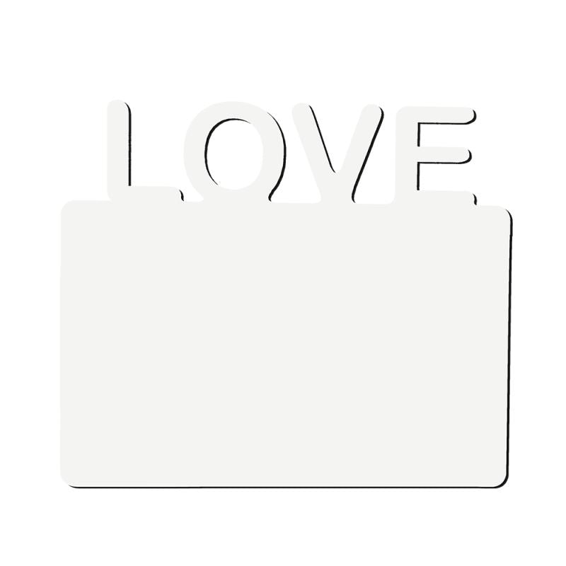 Love MDF Photo Panel 5 x 7