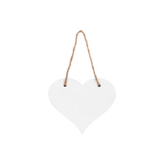 MDF Love Heart Plaque - Single side printable