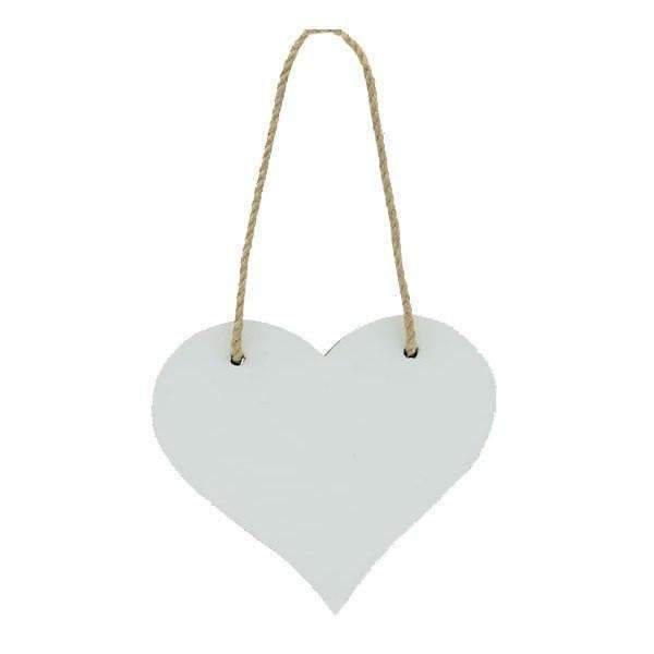 MDF Love Heart Plaque