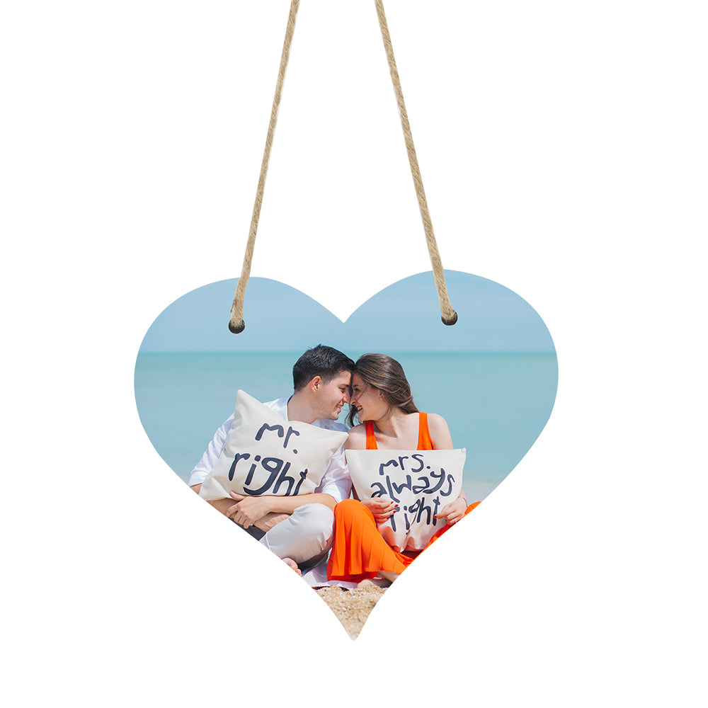 Sublimation MDF Love Heart Plaque blank