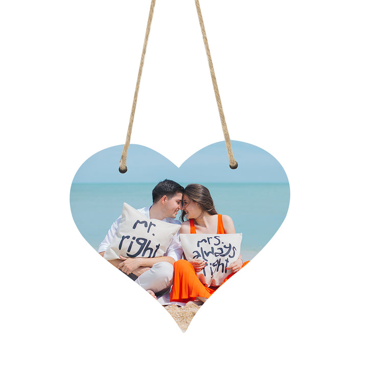 Sublimation MDF Love Heart Plaque blank