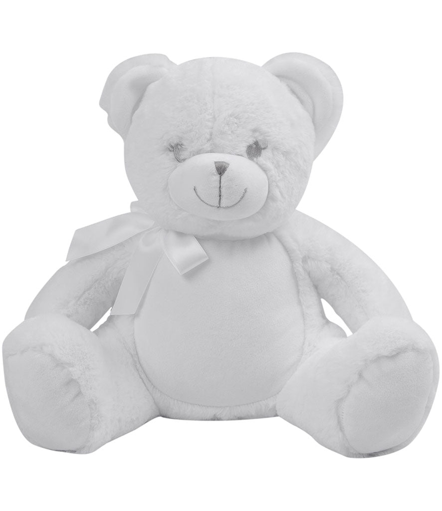 sublimation mumbles zippie white baby bear 