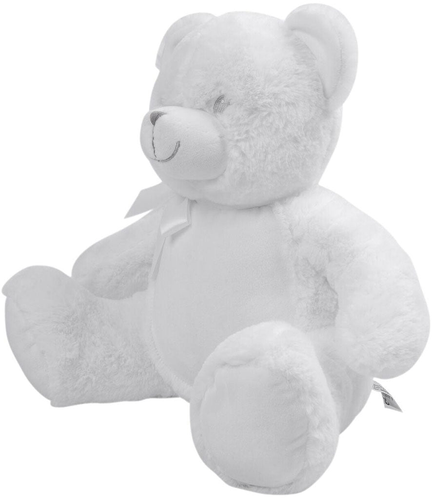 sublimation mumbles zippie white baby bear 