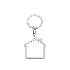Metal Sublimation Keychain - House Shape