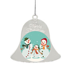 Metal Christmas Bell - Silver