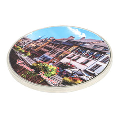 Metal Round Fridge Magnet