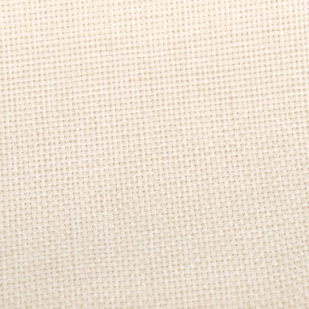 Natural Linen Cosmetic Bag With Black Base 18.5 x 24