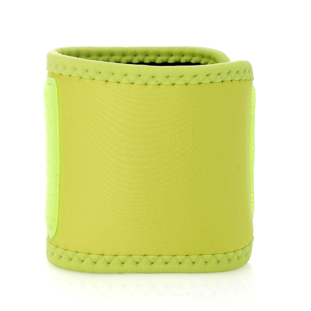 Sublimation blank neoprene green wrist bands pair