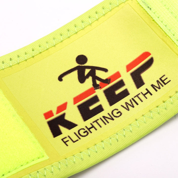 Sublimation blank neoprene green wrist bands pair