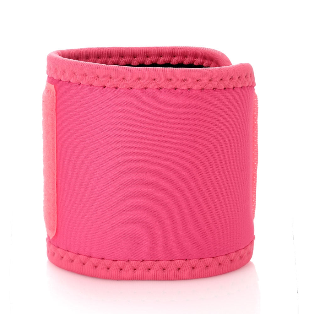 Neoprene Wrist Band Pair - Neon Pink