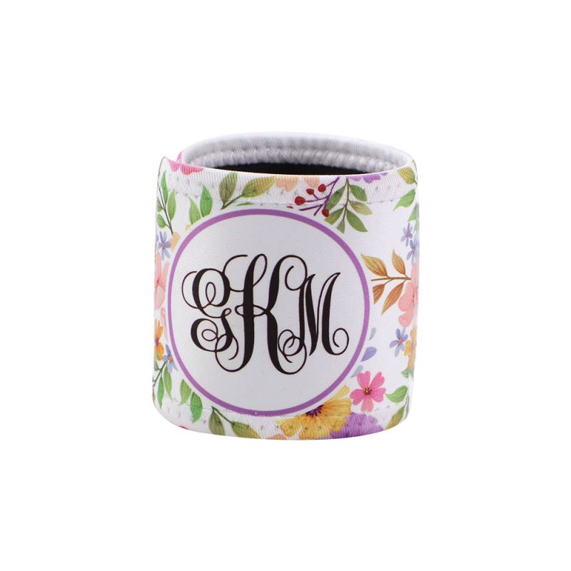 Sublimation blank neoprene wrist sweat band white