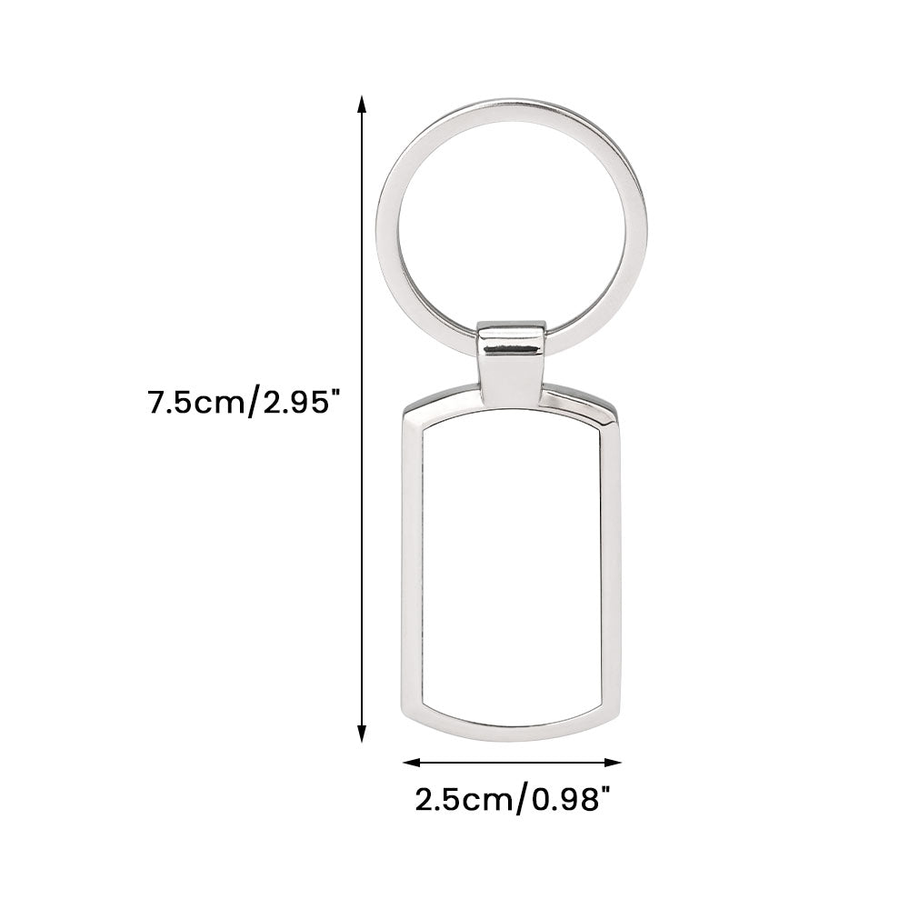 Sublimation Blanks Keyrings
