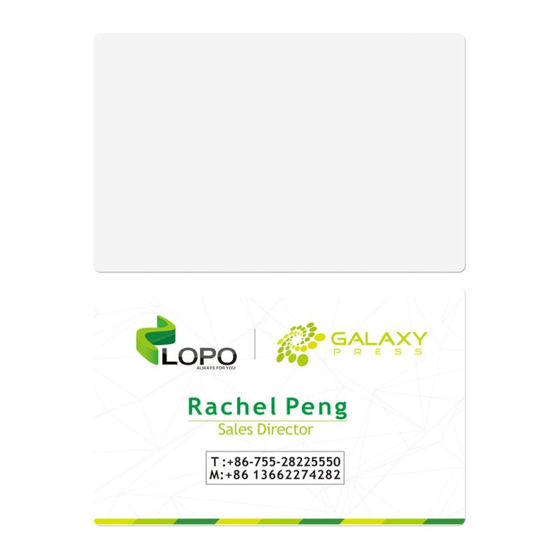 Sublimation Plastic Name Card-0.35mm matt