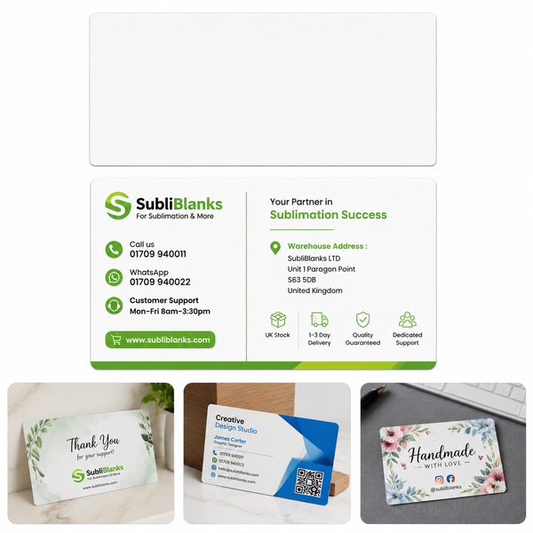 Sublimation Plastic Name Card-0.35mm matt