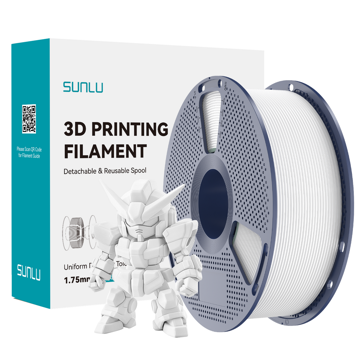 PLA + 2.0 White Filament
