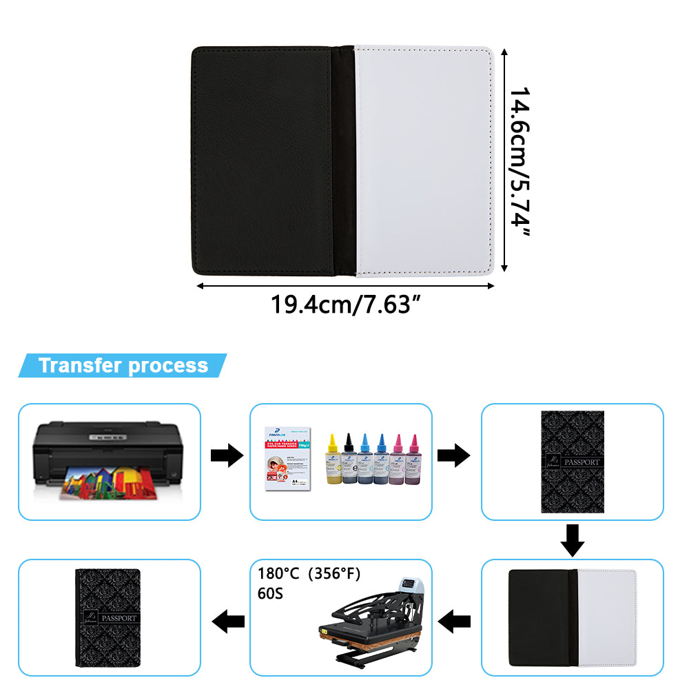 black passport cover