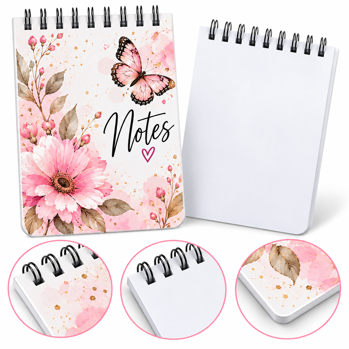 Spiral Notepad - Plastic cover A6