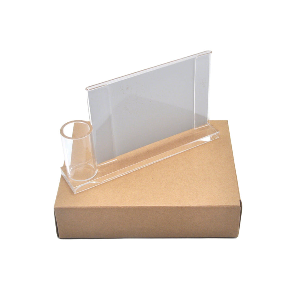 Pen holder photo panel