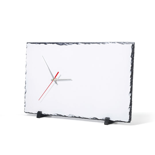 Photo Rock Slate Clock 25cm x 40cm - Glossy