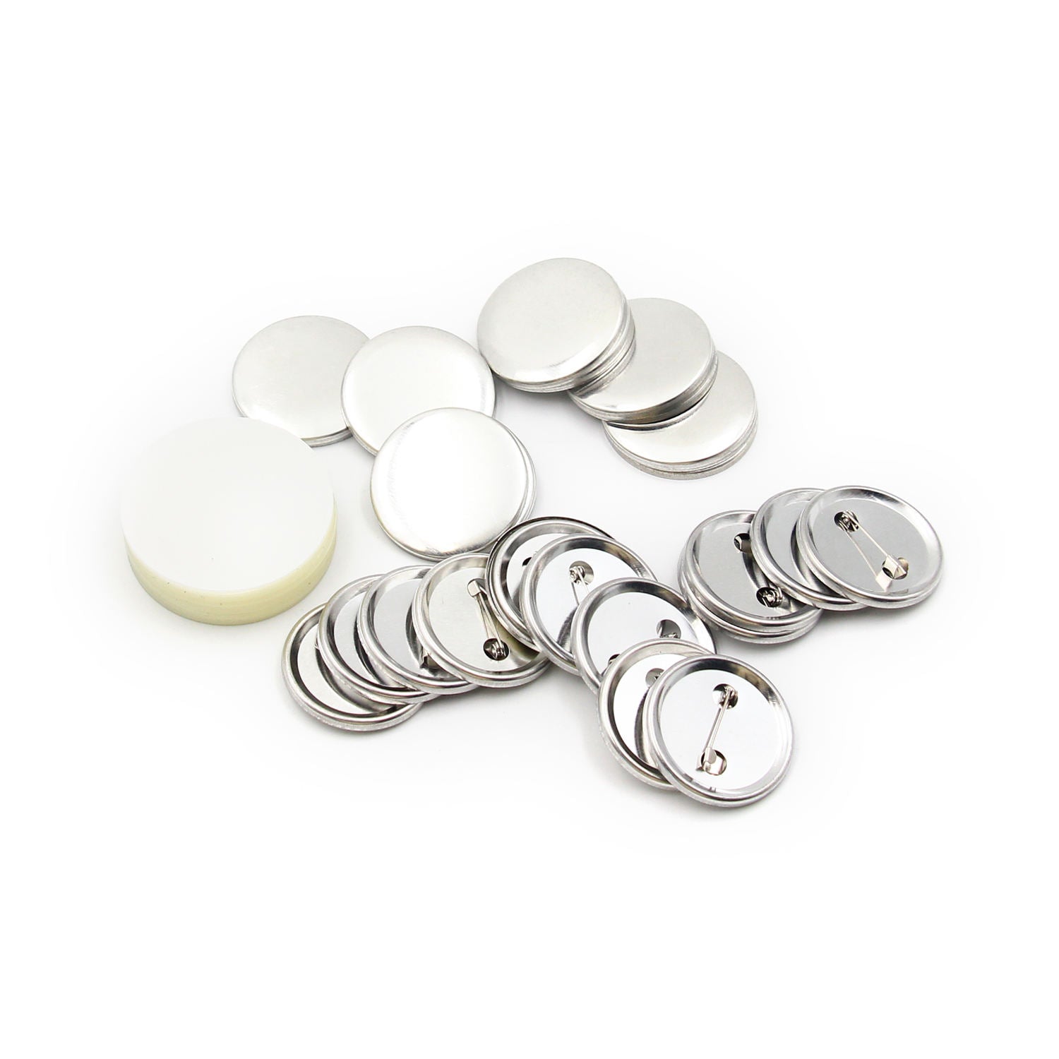 100x Pin Badge 37mm