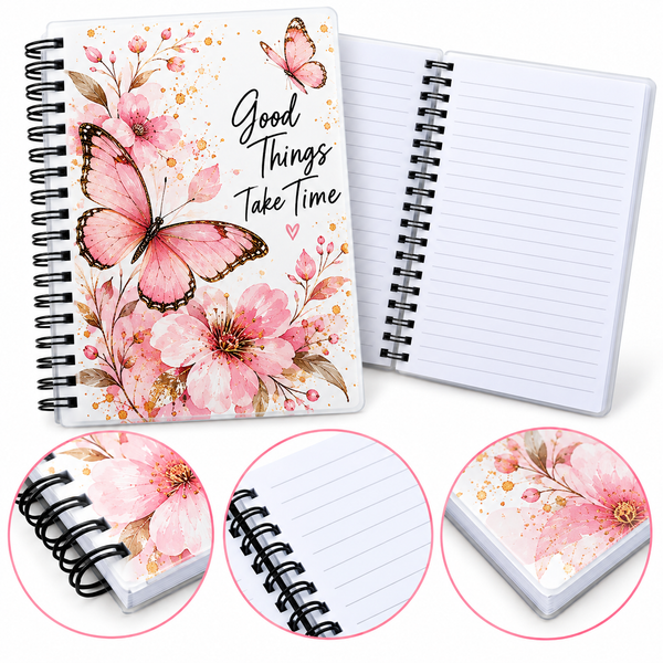 Spiral Notepad - Plastic cover A5