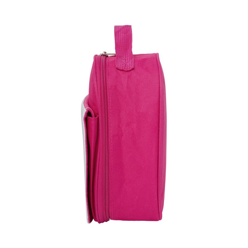 sublimation blank kids lunch bag pink