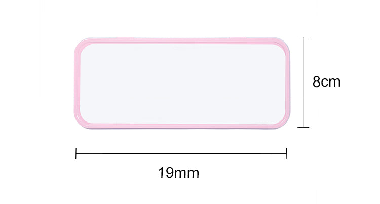 Pink Stationary metal tin