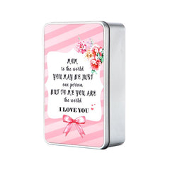 Rectangle Metal Tin