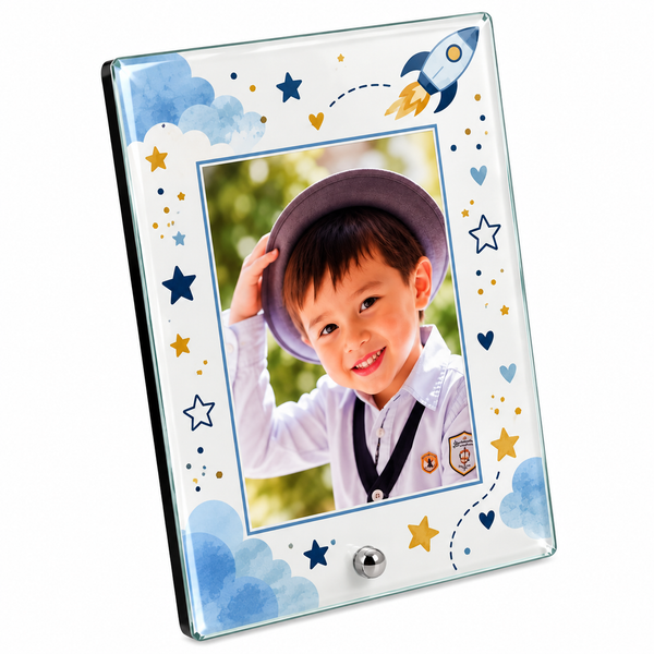 5 x 7 Toughened Glass Frame  Portrait sublimation blanks