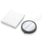 Sublimation blank smoked black pocket mirror