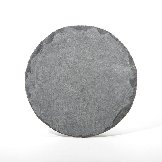 Round Photo Rock Slate Coaster - Glossy