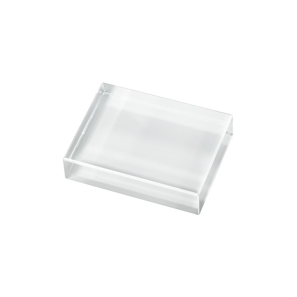 small crystal square corners