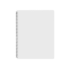 Spiral Notepad - Plastic cover A4