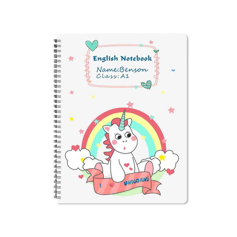 Spiral Notepad - Plastic cover A4