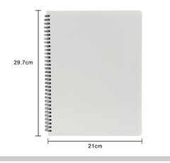 Spiral Notepad - Plastic cover A4