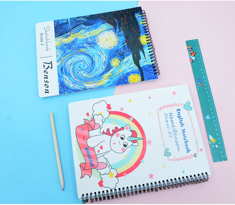 Spiral Notepad - Plastic cover A4