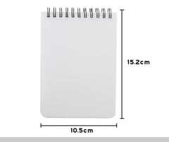 Spiral Notepad - Plastic cover A6