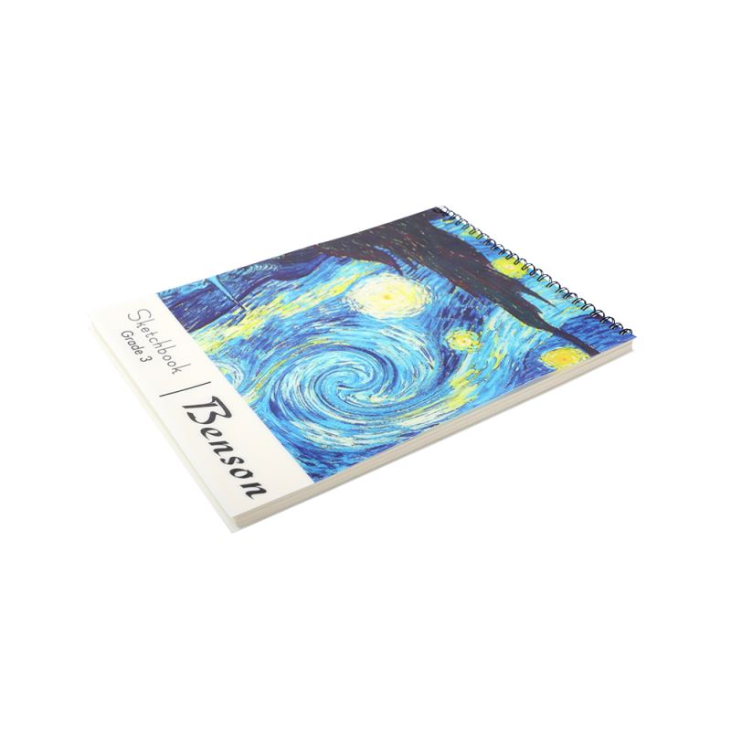 Spiral Sketchpad - Plastic cover A4