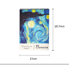 Spiral Sketchpad - Plastic cover A4