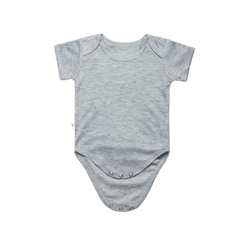 Sublimation Baby Grows-Grey-XXL Size
