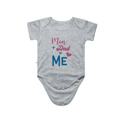 Sublimation Baby Grows-Grey-M Size
